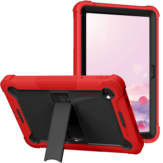 Polycarbonate Hard Shell Bumper All Around Protection Anti Drop Cover with Kickstand for Tcl Tablet case Tab 10 5G for Active