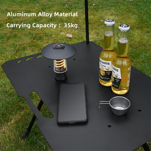 Table de pique-nique japonaise pliable portable pour barbecue Camping en plein air en aluminium à 3 niveaux avec <span class=keywords><strong>porte</strong></span> pliante Igt pour une utilisation extérieure - Product Image 3