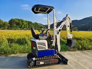 Mini Escavatore a Cingoli con Motore Potente, Peso 1200kg, Capacità Benna 0,025m³, Spedizione Gratuita HS12-6 - Product Image 6