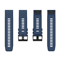 Gelang silikon 26mm CM untuk GARMIN Fenix 7X Pro/6X /5X /5X Plus / 6X Pro/turunan Mk2i /MK3i