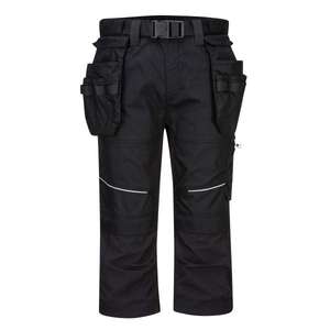PORTWEST - KX344BKR30 KX3 3/4 Short noir Holster-PANTALON DE TRAVAIL EAN 5036108350582 PERFORMANCE PANTALON DE TRAVAIL - Product Image 1