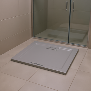 Piatto Doccia SMC 35.4 X 35.4 Quadrato Grigio Modello D0100H7K7VJ - Product Image 2