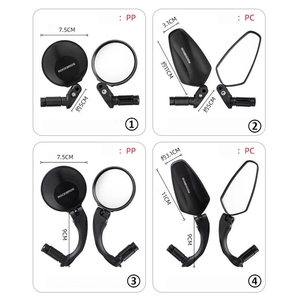 ROCKBROS HD MTB bicicletta da strada 360 angolo regolabile specchietto posteriore bici elettrica manubrio specchietto retrovisore accessori specchietti da bicicletta - Product Image 3