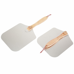 <span class=keywords><strong>Pelle</strong></span> à pizza pliable <span class=keywords><strong>en</strong></span> aluminium avec manche <span class=keywords><strong>en</strong></span> <span class=keywords><strong>bois</strong></span> 12/14 pouces pour four, grill, cuisson de pizzas maison, pains et pâtisseries - Product Image 3