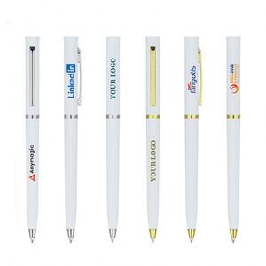 Customizable Lightweight Plastic <b>Ballpoint</b> <b>Pens</b> Laser-Engraved Company Logo Multi-Color Business <b>Pen</b> 1.0mm for Conferences - Product Image 3