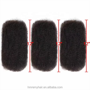 Extensioni Afro Kinky Twist Facili da Separare, Migliori Capelli Umani, 10-20 Pollici, Colore 1b, 50g/confezione, Super Double Drawn, Doppia Trama - Product Image 5
