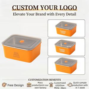 Contenedor de Alimentos de Acero Inoxidable 201 de 600 ml con Logotipo Personalizado, Hermético, Aislante, Reutilizable, para Frutas, Trabajo - Product Image 4