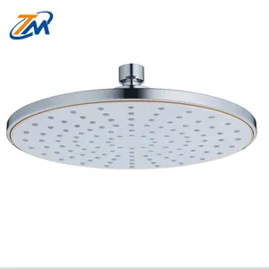 TM-352 8 Inch Abs Rain Plastic Top Cheap Showerhead Chrome Top Shower Head Bathroom Showers Rainfall Shower Head