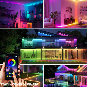 उच्च चमक आरजीबी की एलईडी स्ट्रिप लाइट आईपी 67 वाटरप्रूफ लंबे जीवनकाल वाला टेप घर और वाणिज्यिक प्रकाश के लिए - Product Image 4