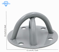 Crochet de plafond robuste 250 kg, support mural pour chaise suspendue, hamac, sac de frappe, balançoire de yoga