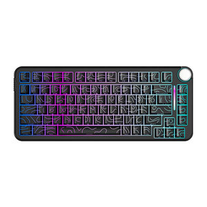 המפעל החדש oem 75% תלת-מצב משחקים מכני מקלדת 82-מפתח rgbאלחוטי משחקים מכאניים מקלדת אטם מקשים מכני - Product Image 6