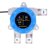 Détecteur de gaz multi-gaz fixe CE LoRaWAN, détecteur de gaz fixe industriel, analyseur de fuite de gaz naturel, GPL, formaldéhyde
