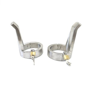 Nuovo Stile: Manette per Caviglie in Acciaio Inox, Giocattoli Erotici BDSM, Giochi per Adulti con Restrizioni - Product Image 2