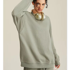 Sudadera con Capucha Gruesa en Relieve de Alta Calidad 2026, Diseño de Botones con Logotipo 3D en Relieve Personalizado, Sudadera Unisex Extra Grande - Product Image 1