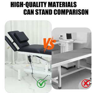 <span class=keywords><strong>Table</strong></span> de chiropratique <span class=keywords><strong>électrique</strong></span> professionnelle à 2 moteurs avec barre de contrôle périmétrique double côté pour clinique de thérapie - Product Image 6
