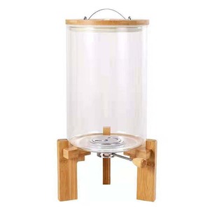 Cubo <span class=keywords><strong>de</strong></span> arroz <span class=keywords><strong>de</strong></span> <span class=keywords><strong>vidrio</strong></span> <span class=keywords><strong>de</strong></span> borosilicato para almacenamiento <span class=keywords><strong>de</strong></span> granos grandes Cilindro medidor <span class=keywords><strong>de</strong></span> diseño moderno Cubierta a prueba <span class=keywords><strong>de</strong></span> humedad para almacenamiento <span class=keywords><strong>de</strong></span> arroz - Product Image 5