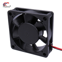 Ventilateur de refroidissement DC sans balais 5V 12V 24V 60X60X20mm 60mm 2 pouces 4700RPM 6020 pour ordinateur UPC