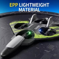2.4G mousse RC avion de chasse jouet télécommande cascadeur 360 flip maintien d'altitude quadrirotor quatre axes avion volant avec lumières