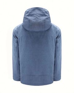 Veste coupe-vent imperméable 3-en-1 personnalisée pour la vente en gros, avec capuche, poignets ajustables et fermeture éclair, idéale pour l'extérieur - Product Image 5