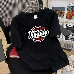 Camiseta Deportiva de Verano de Algodón Negra Unisex de Manga Corta con Cuello Redondo, Personalizable con Logotipo, Lisa - Product Image 4