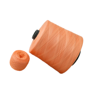 Hilo de viscosa y nailon antipilling 28S/2 (50% viscosa, 22% nailon) para máquinas de tejer y coser de invierno, venta directa de fábrica - Product Image 1