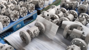 Vanne à boisseau sphérique à simple action en acier inoxydable NPT avec siège métallique en acier au carbone forgé, pour eau, OEM, haute température - Product Image 4