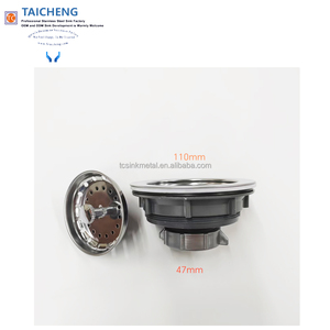 <span class=keywords><strong>Siphon</strong></span> d'évier de <span class=keywords><strong>cuisine</strong></span> moderne en acier inoxydable 430 de 110 mm, norme Venezuela, avec tuyau de 16 cm de long, facile à <span class=keywords><strong>nettoyer</strong></span> - Product Image 3