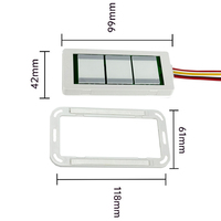 RGB DC 12V 5A 60W Pad Miroir Led Capteur Tactile Module Gradation Continue Trois Boutons Commutateur de Commande