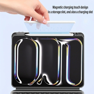 <span class=keywords><strong>Clavier</strong></span> magnétique détachable RICHISON pour iPad, support multi-angles, coque fine et légère pour tablette, <span class=keywords><strong>clavier</strong></span> magique - Product Image 6
