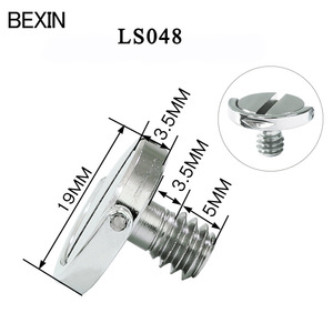 Stainless Steel 1/4-20 Quick Release Screw Mount For <b>Tripod</b> Accessories - Product Image 3