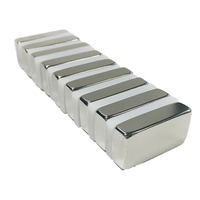 Matériaux magnétiques rectangulaires, aimants permanents super puissants Ndfeb, prix bas, vente en gros, 50X25X10mm 40x20x5 N52, bloc d'aimant néodyme