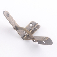 Charnière quadrant boussole en métal en laiton antique pour accessoires de boîte à bijoux en bois