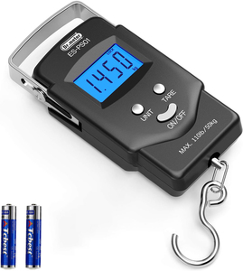Balance numérique pour <span class=keywords><strong>poisson</strong></span> avec écran LCD rétroéclairé 110 lb/50 kg - Product Image 1