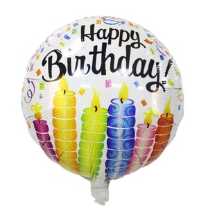 18 Inches Globos Happy Birthday Foil Balloons For Party Decoration Party Accessories