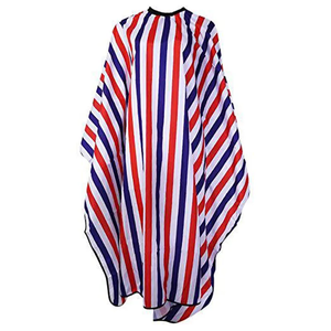 Vêtements de barbier haut de gamme tissu imprimé imperméable polyester taffe pour salon de coiffure coupe de cheveux et teinture cape tablier de salon de coiffure - Product Image 3