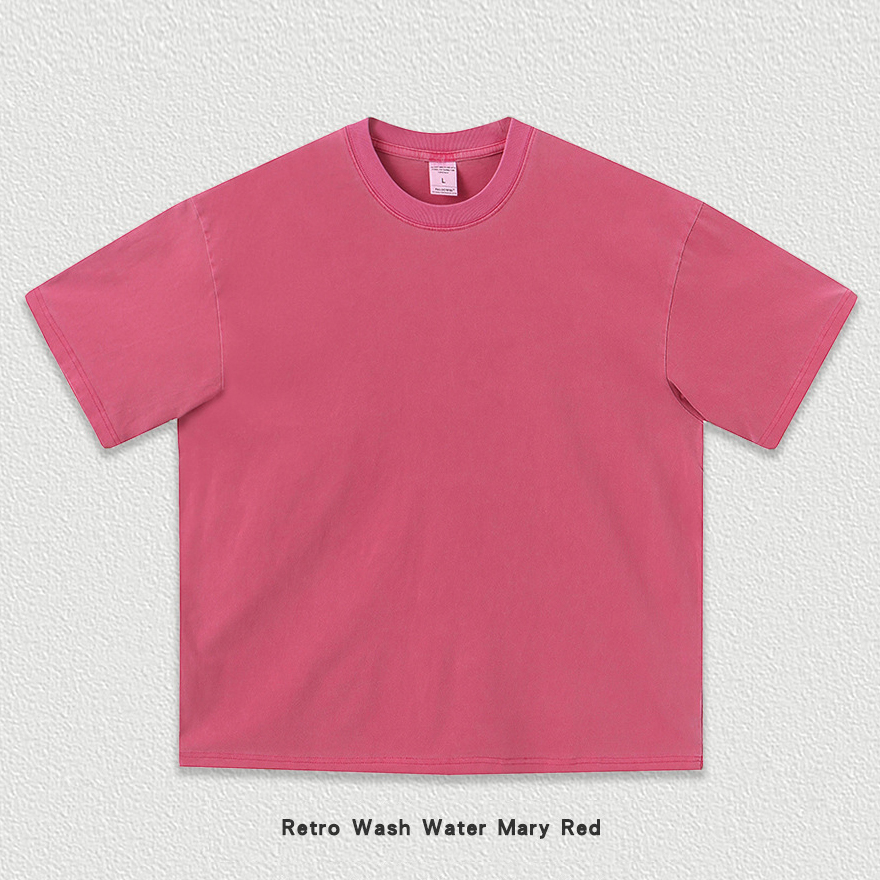 wash rose red