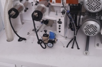 Tondeuse à bandes de chant en PVC Machine à plaquer les bords courbes Auto