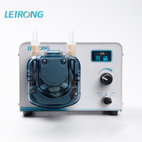 LEIRONG ZP300ST Moteur pas à pas de précision Pompe péristaltique Caractéristiques de l'affichage OLED Compensation du ressort pour la recherche en laboratoire