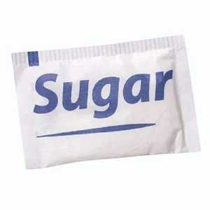 Poly Laminated Aluminum Foil <b>Sugar</b> Packaging Bag for Powdered Sweetener Storage - Product Image 2