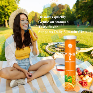Harga Grosir Label Pribadi Tablet Air Efervesen Vitamin C 1000mg <span class=keywords><strong>Plus</strong></span> untuk Mendukung Sistem Kekebalan Tubuh dan Meningkatkan Energi - Product Image 5