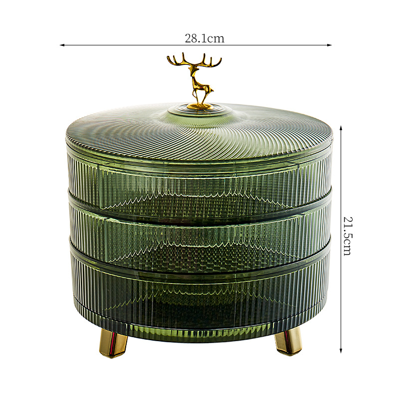 Vert de luxe à trois couches