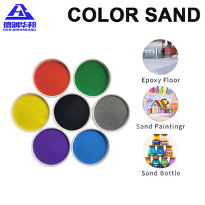 <span class=keywords><strong>Sable</strong></span> coloré résistant aux intempéries pour la décoration de façades de bâtiments extérieurs, <span class=keywords><strong>sable</strong></span> coloré à taille de particules uniforme pour peinture à base d'eau - Product Image 6