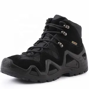 Yakeda Askeri Bot Noir Trekking En Plein Air Randonnée Escalade Bottes De Sécurité Tactiques Pour Hommes