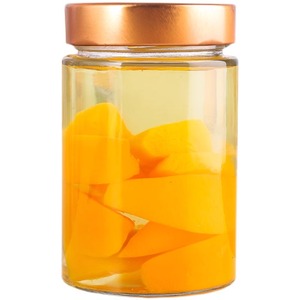 Grosir 100ml 150 ml 180 ml 220 ml sisi lurus bening makanan kaca botol kemasan acar dengan tutup logam dalam hitam untuk penyimpanan - Product Image 6