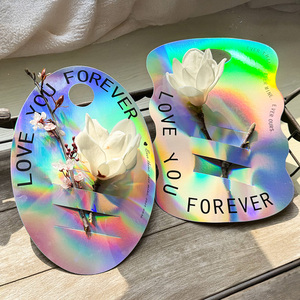 Bouquet di fiori all'ingrosso per san valentino creativo con una sola mano Design a mano grazie porta Bouquet di carta - Product Image 5