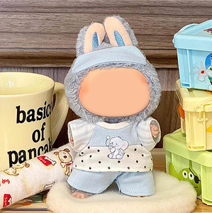 Lafufu 17Cm Thời Trang Búp Bê Đầu Tiên & Thế Hệ Thứ Hai Bé Quần Áo Phim Hoạt Hình Đồ Chơi Cho Cổ Ngồi & Đứng - Product Image 4