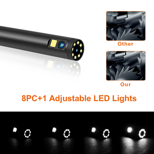 <span class=keywords><strong>Endoscope</strong></span> sans fil F300, caméra d'inspection <span class=keywords><strong>WIFI</strong></span> à double objectif 8MM, caméra de visée sans fil 1080P pour <span class=keywords><strong>iPhone</strong></span> Android, câble de 2m - Product Image 4