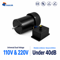 Motor EC BLDC de 150W, 3300 RPM, Velocidad Variable, Bajo Ruido (Menos de 40dB), Certificado CE UL, Doble Voltaje 110V/220V