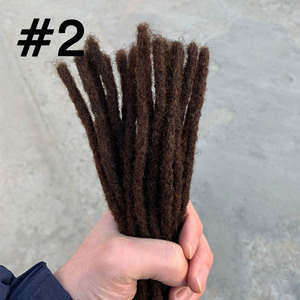 <span class=keywords><strong>Extensiones</strong></span> <span class=keywords><strong>de</strong></span> Cabello Humano Natural Chino para Microlocks, Sisterlocks y Dreadlocks, Hechas a Mano (Ancho 0.4cm), 100% Cabello Humano, <span class=keywords><strong>Precio</strong></span> al por Mayor - Product Image 6