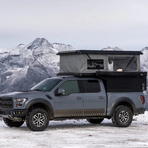 Campers Ligeros, Modernos e Impermeables de Aluminio para Camionetas Hilux, Navala, F150, F250, F350, para 2-3 Personas, Capacidad de Carga de 600 kg - Product Image 1